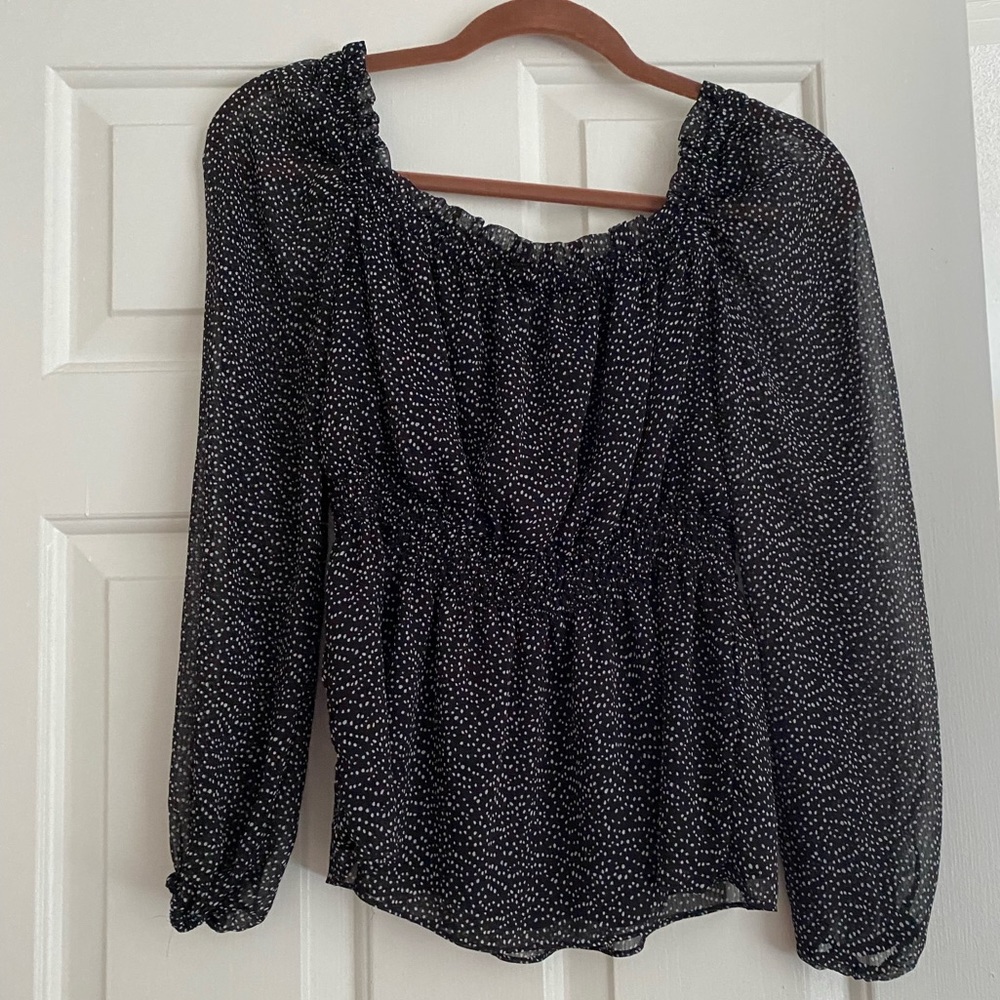 Long sleeve blouse size medium brand Highline